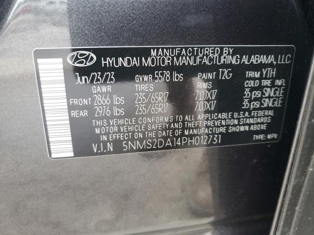 2023 HYUNDAI SANTA FE B - 5NMS2DA14PH012731