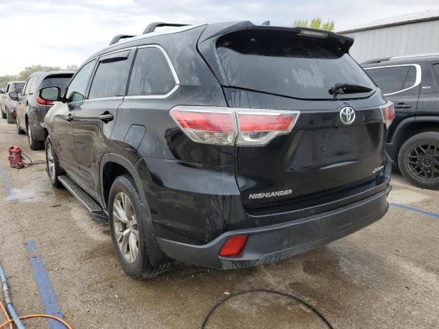 Vin: 5tdjkrfh4fs187698, lot: 53510635, toyota highlander xle 20152