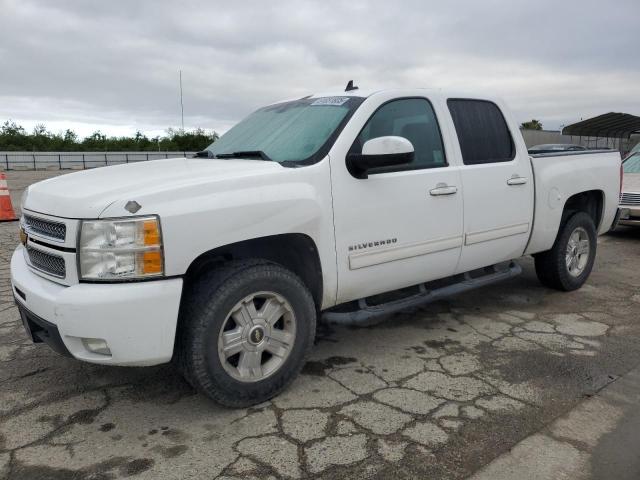 CHEVROLET SILVERADO 2012 white  flexible fuel 3GCPKTE74CG179112 photo #1