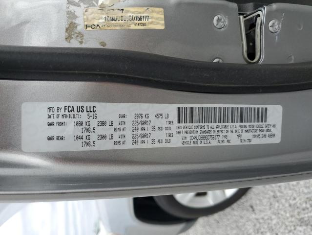 2016 JEEP COMPASS SP - 1C4NJDBB9GD756177