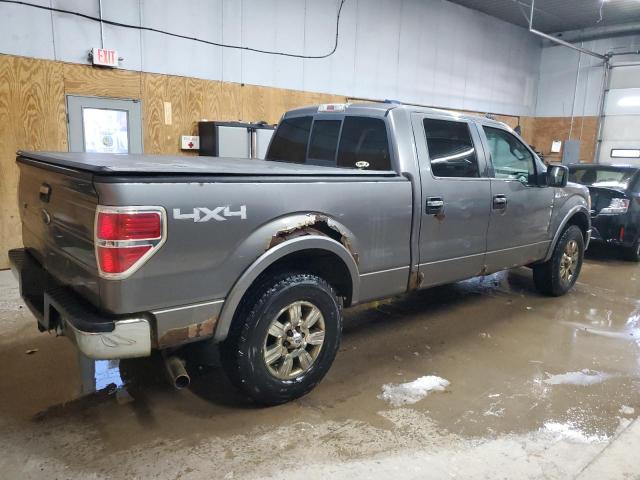 FORD F150 SUPER 2009 gray  flexible fuel 1FTPW14V69FA32938 photo #4