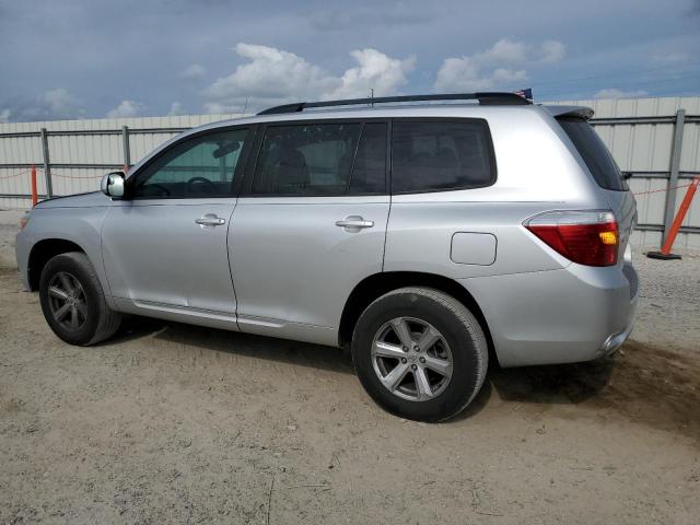 TOYOTA HIGHLANDER 2010 silver  gas 5TDZK3EH0AS020782 photo #3