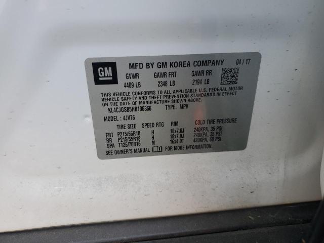 2017 BUICK ENCORE ESS - KL4CJGSB5HB196366