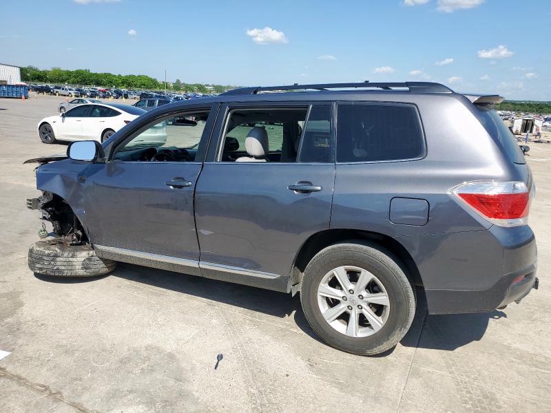 Vin: 5tdzk3eh5ds132885, lot: 54103645, toyota highlander base 20132