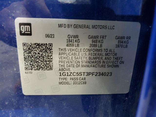 2023 CHEVROLET MALIBU LS - 1G1ZC5ST3PF234023