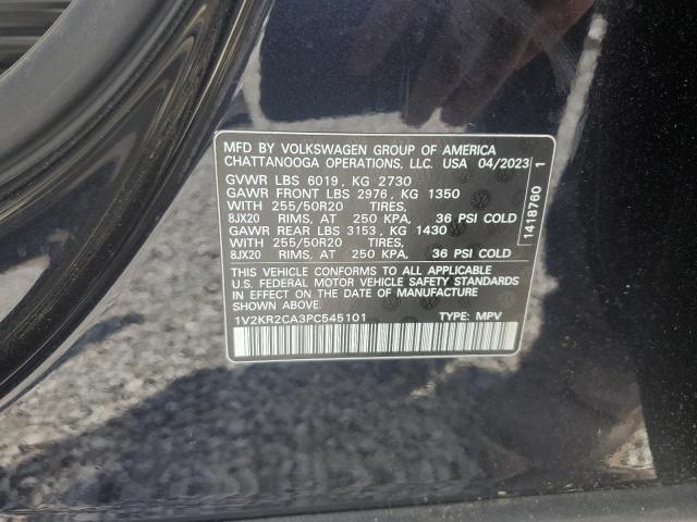 2023 VOLKSWAGEN ATLAS SE - 1V2KR2CA3PC545101