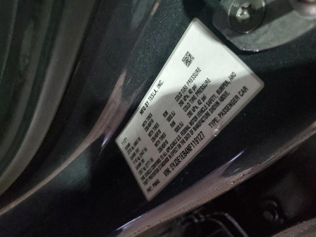 2022 TESLA MODEL 3 5YJ3E1EB4NF119127