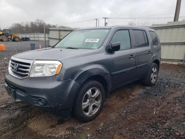 HONDA PILOT LX 2013 charcoal  gas 5FNYF4H28DB014167 photo #1