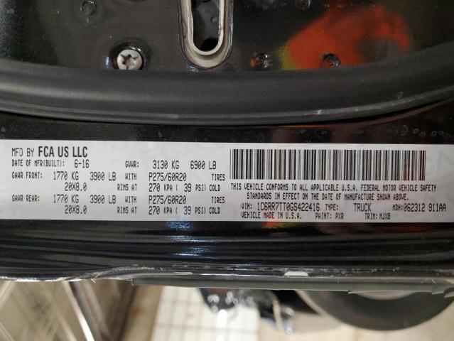 2016 RAM 1500 SLT - 1C6RR7TT0GS422416