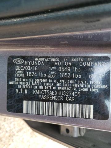 2017 HYUNDAI ACCENT SE - KMHCT5AEXHU327405