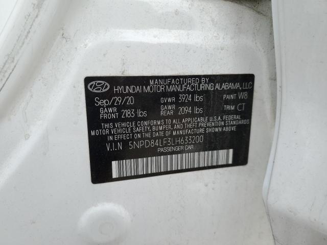 2020 HYUNDAI ELANTRA SE - 5NPD84LF3LH633200