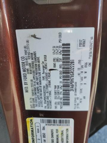 2016 FORD FUSION SE - 3FA6P0H7XGR322281