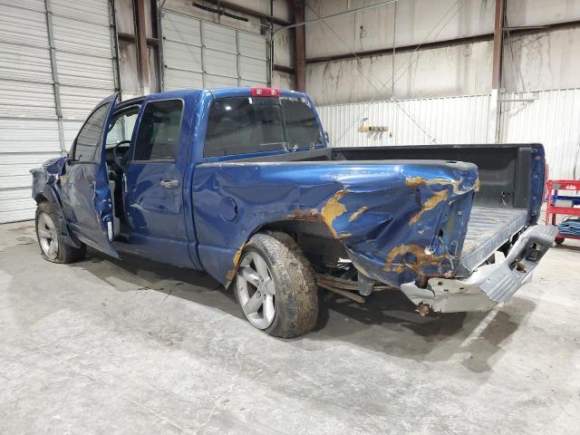 DODGE RAM 1500 S 2008 blue crew pic gas 1D7HA18NX8S627333 photo #3