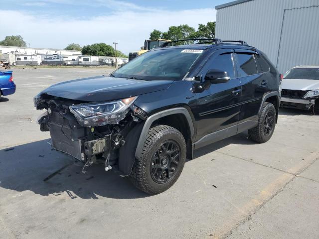 TOYOTA RAV4 LIMIT 2021 black  hybrid engine 4T3D6RFV5MU055942 photo #1