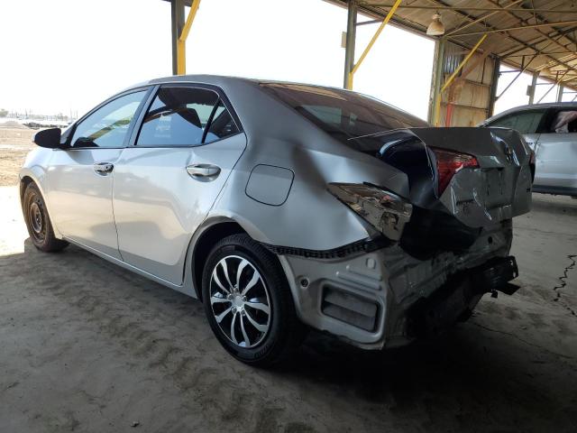 TOYOTA COROLLA L 2019 silver  gas 2T1BURHE9KC242053 photo #3