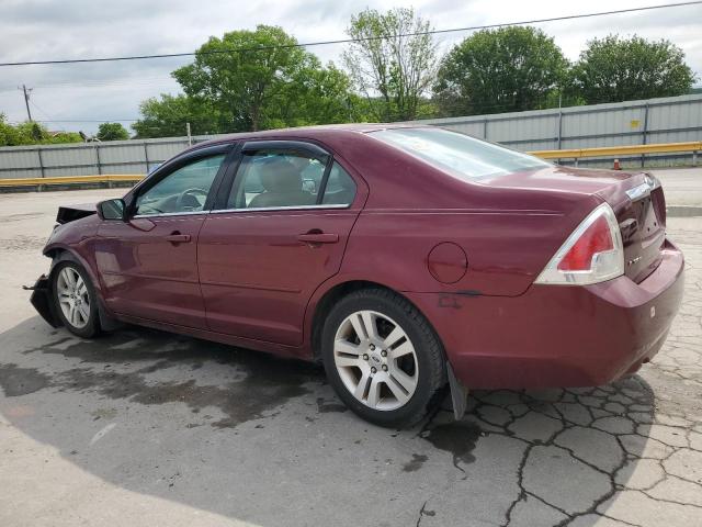 FORD FUSION SEL 2006 maroon  gas 3FAFP08116R114283 photo #3