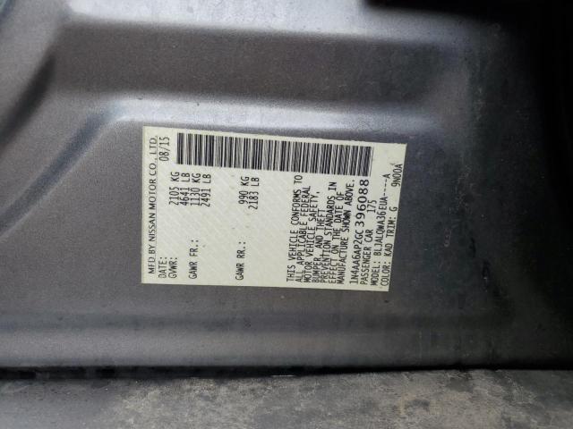 2016 NISSAN MAXIMA 3.5 - 1N4AA6AP2GC396088