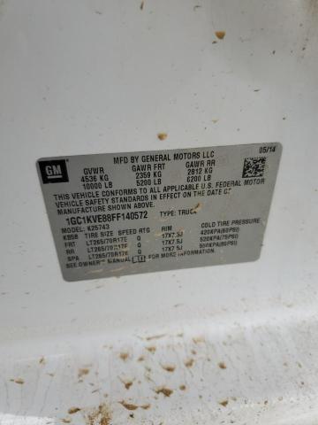 2015 CHEVROLET SILVERADO - 1GC1KVE88FF140572