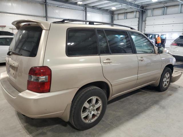 TOYOTA HIGHLANDER 2007 beige 4dr spor gas JTEEP21A170228972 photo #4