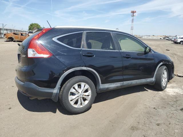 HONDA CR-V EXL 2012 black  gas JHLRM4H71CC029078 photo #4