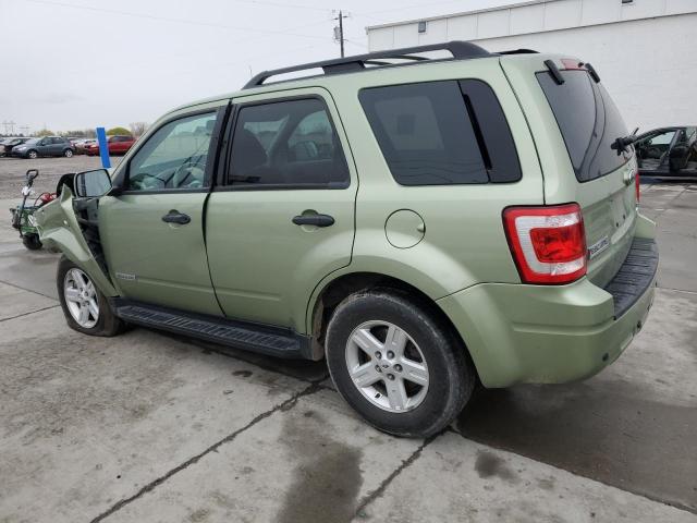 FORD ESCAPE HEV 2008 green  hybrid engine 1FMCU59H58KD21566 photo #3
