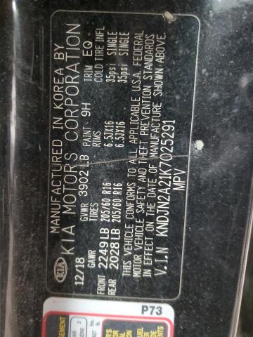 2019 KIA SOUL - KNDJN2A21K7025291