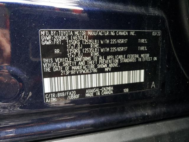 2023 TOYOTA RAV4 XLE - 2T3P1RFV1PW363786