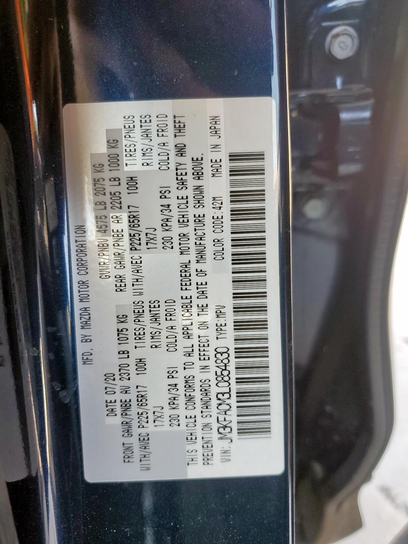 2020 MAZDA CX-5 TOURI - JM3KFACM3L0854830
