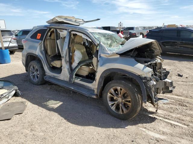 Vin: 5tdkkrfh8fs053927, lot: 52445785, toyota highlander xle 20154