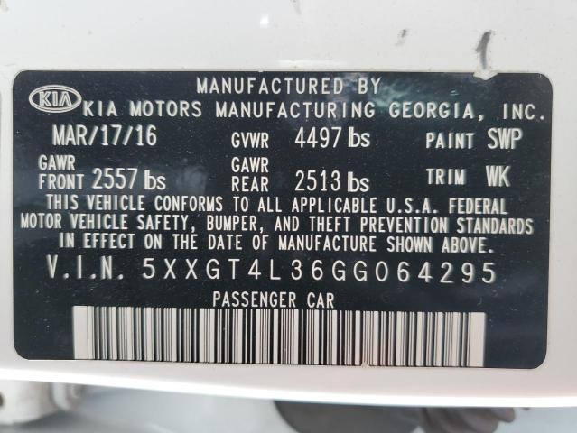 2016 KIA OPTIMA LX - 5XXGT4L36GG064295