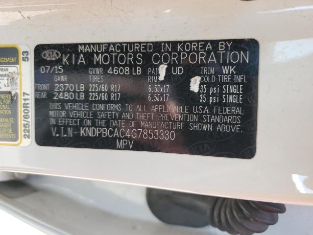 2016 KIA SPORTAGE E KNDPBCAC4G7853330
