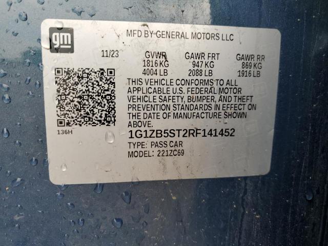 2024 CHEVROLET MALIBU LS - 1G1ZB5ST2RF141452