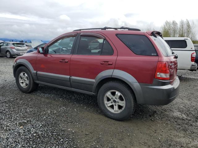 KIA SORENTO EX 2003 red  gas KNDJC733035032416 photo #3