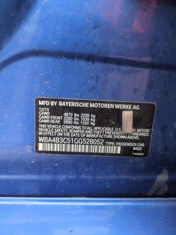 2016 BMW 435 XI GRA WBA4B3C51GG528052