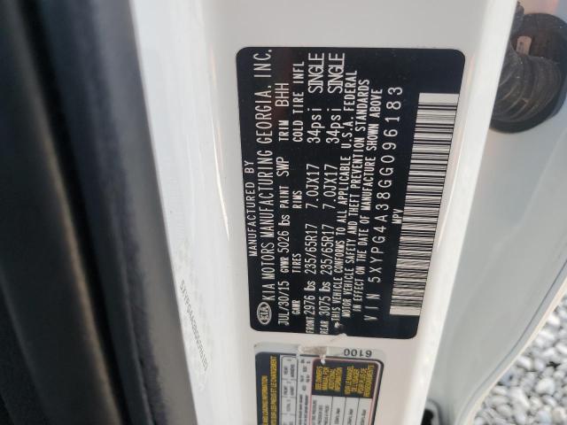 2016 KIA SORENTO LX - 5XYPG4A38GG096183