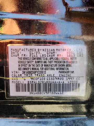 2023 NISSAN SENTRA SV 3N1AB8CV9PY226612