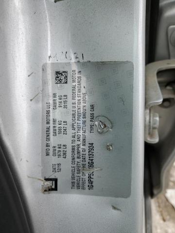 2016 BUICK VERANO - 1G4PP5SK6G4137934