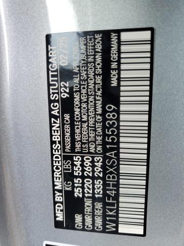 2025 MERCEDES-BENZ E 350 4MAT - W1KLF4HBXSA155389