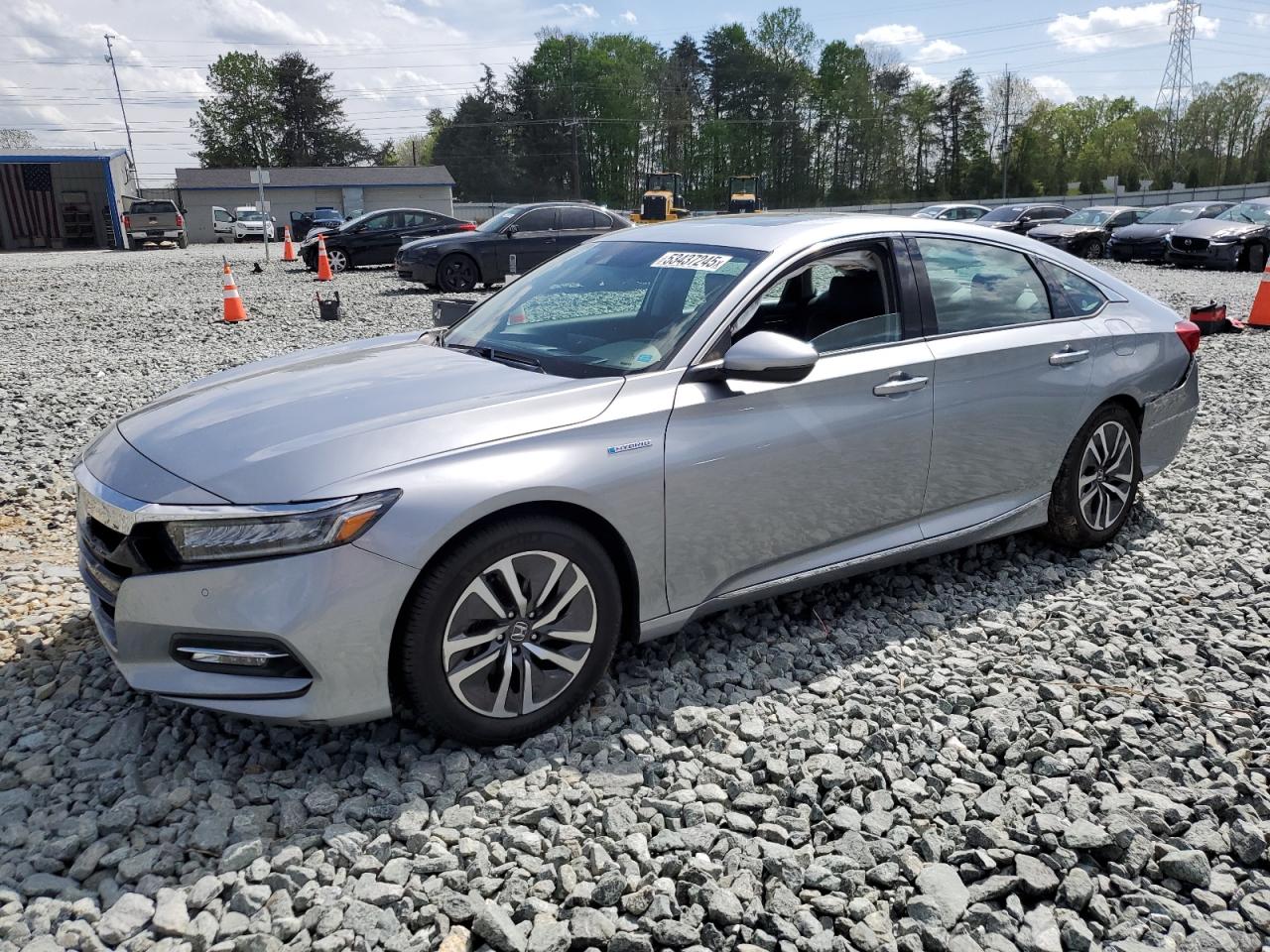 Lot #3284032869 2019 HONDA ACCORD TOURING HYBRID