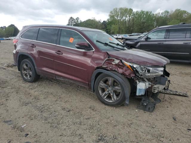 2017 TOYOTA HIGHLANDER LIMITED 5TDDZRFH9HS418154