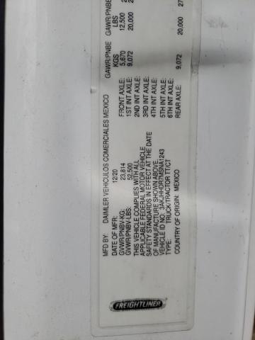 2021 FREIGHTLINER CASCADIA 1 #3170006048