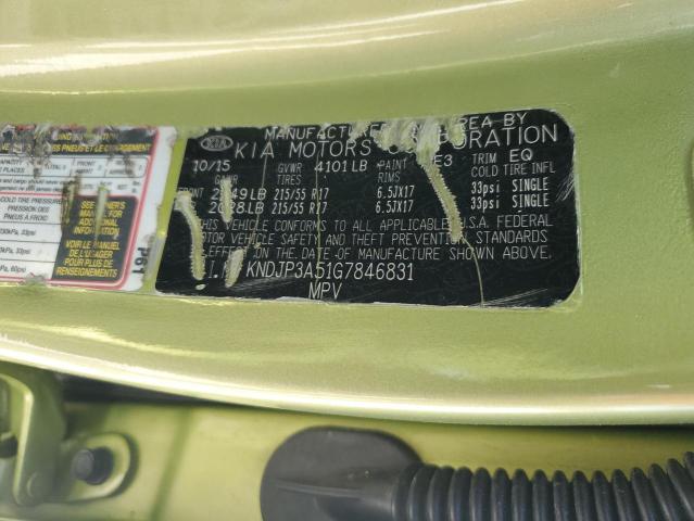2016 KIA SOUL + - KNDJP3A51G7846831