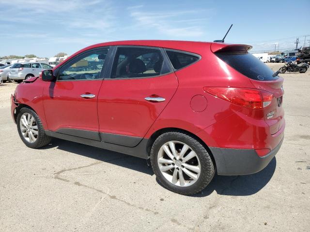 HYUNDAI TUCSON GLS 2010 red  gas KM8JU3AC1AU011923 photo #3