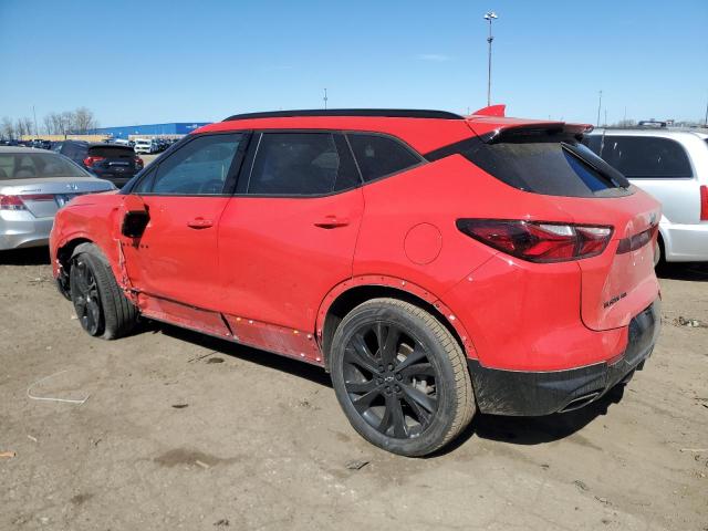 Vin: 3gnkbkrs8ns137567, lot: 53806235, chevrolet blazer rs 20222