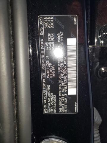 2024 VOLVO XC60 PLUS YV4L12RL7R1776665