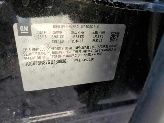 2016 CADILLAC CT6 PREMIU - 1G6KF5RS7GU160830