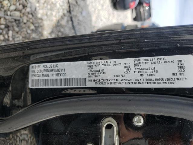2023 RAM 2500 BIG H 3C6UR5DJ6PG593111