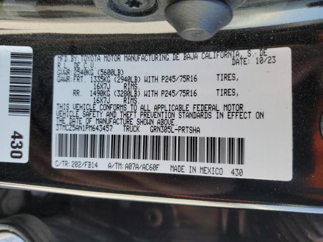 2023 TOYOTA TACOMA DOU - 3TMCZ5AN1PM643457