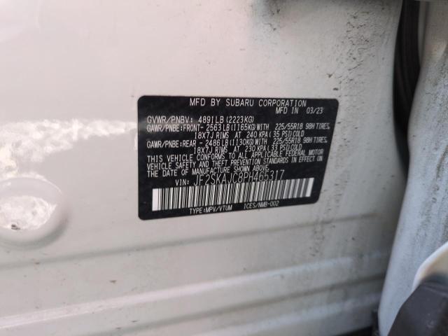 2023 SUBARU FORESTER S JF2SKAJC8PH465317