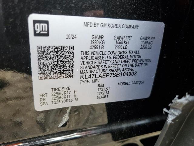 2025 BUICK ENVISTA PR KL47LAEP7SB104908